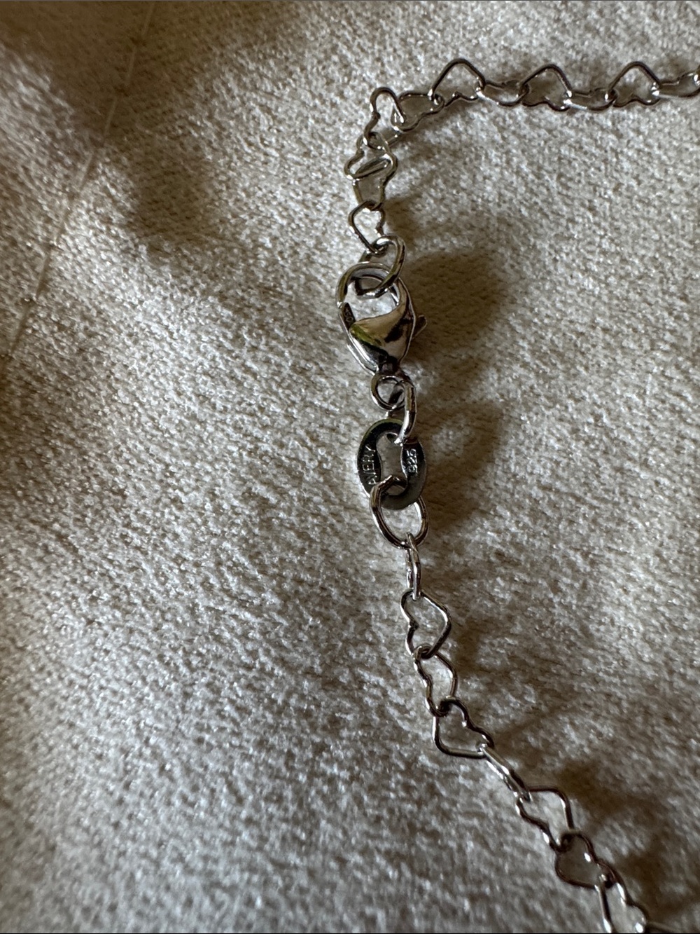 James Avery Delicate Connected Hearts Necklace 16” - Picture 5 of 6